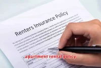 apartment rental policy