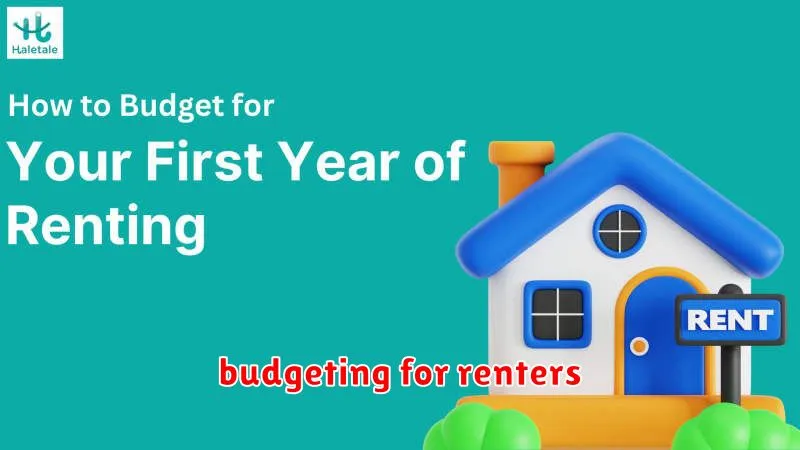 budgeting for renters