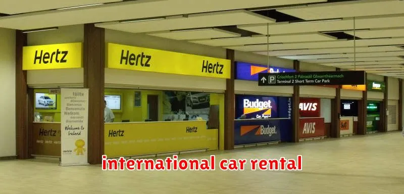 international car rental