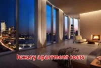 luxury apartment costs