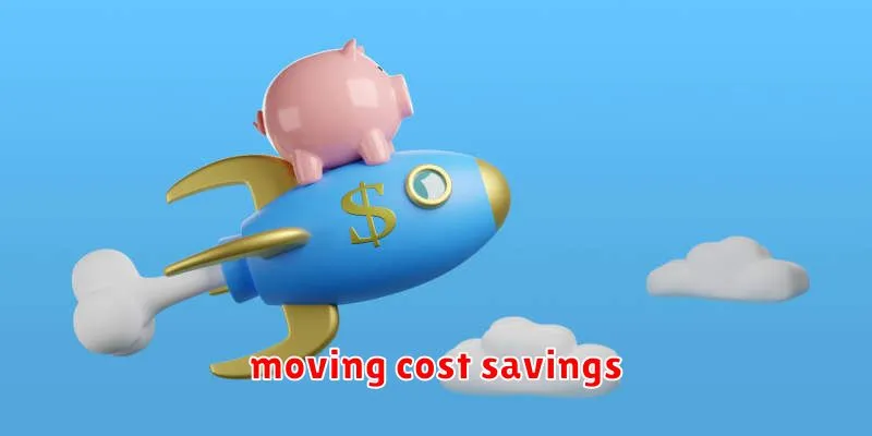 moving cost savings