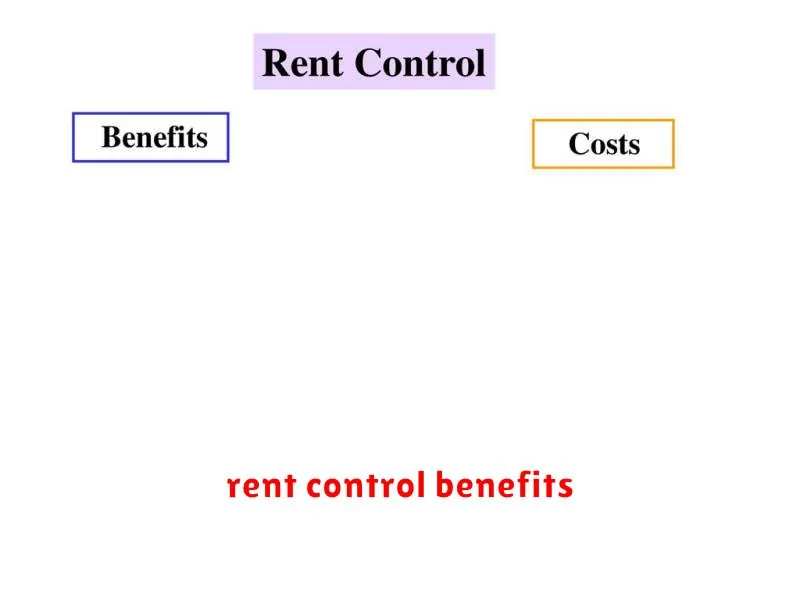 rent control benefits