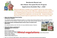 rental regulations