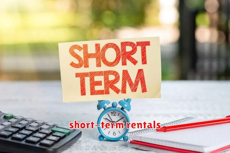 short-term rentals