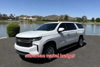 suburban rental budget